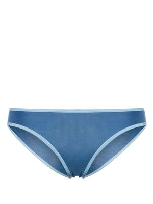 Baserange two-pack Bell low-rise briefs - Blue