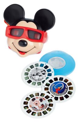 Basic Fun x Disney Mickey Mouse View-Master 3D Deluxe Set in Black Multi