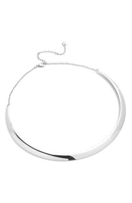 BaubleBar Kiko Collar Necklace in Silver