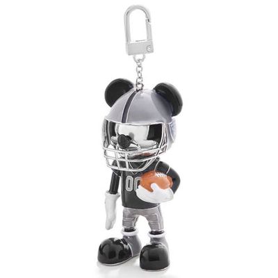 BaubleBar Las Vegas Raiders Disney Mickey Mouse Keychain in Gray
