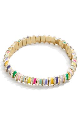 BaubleBar Shereen and Selma Beaded Stretch Bracelet in Clear