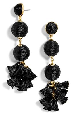 BaubleBar Tango Ball Drop Earrings in Black