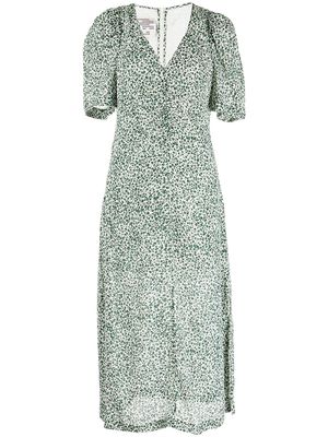 Baum Und Pferdgarten Addax floral-print midi dress - Green