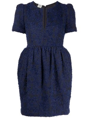 Baum Und Pferdgarten Alexio short-sleeve mini dress - Blue