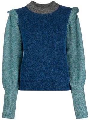 Baum Und Pferdgarten Camryn colour-block sweater - Blue