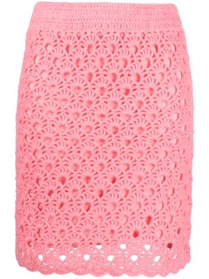 Baum Und Pferdgarten Coira knitted mini skirt - Pink