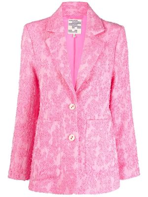 Baum Und Pferdgarten notched-lapel button-fastening jacket - Pink