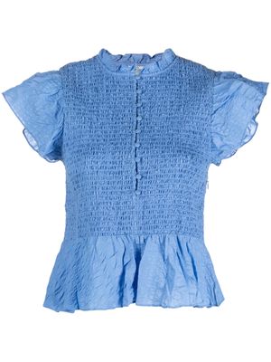 Baum Und Pferdgarten short sleeves blouse - Blue