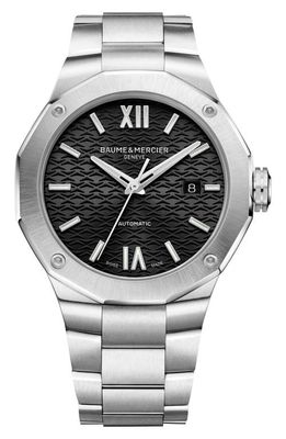 Baume & Mercier Riviera 10621 Automatic Bracelet Watch, 42mm in Black 