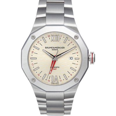 Baume & Mercier Riviera 10658 Automatic Bracelet Watch, 42mm in Silver Coloured 