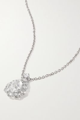 Bayco - Platinum Diamond Necklace - Silver