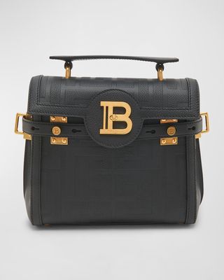 BBuzz 23 Top-Handle Bag in Monogram Grained Leather