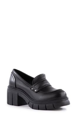 BC Footwear Beauty and Rage Platform Loafer in Black