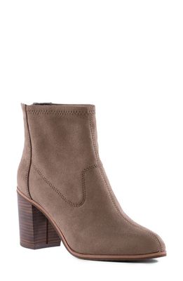 BC Footwear Puzzled Bootie in Dark Taupe