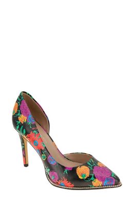 bcbg Harnoy Point Toe Pump in Multi Floral