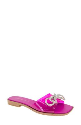 bcbg Laffi Slide Sandal in Viva Pink