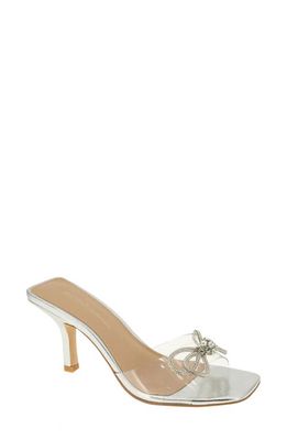 bcbg Mistany Sandal in Clear/Silver