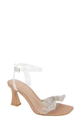 bcbg Relso Sandal in Clear/Tan