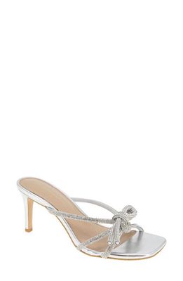 bcbg Selma Slide Sandal in Silver