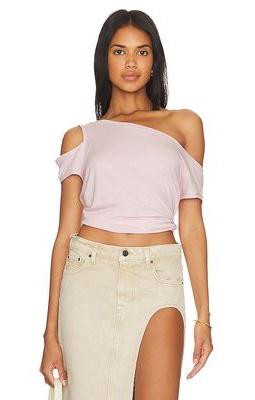 BCBGeneration Knit Top in Blush
