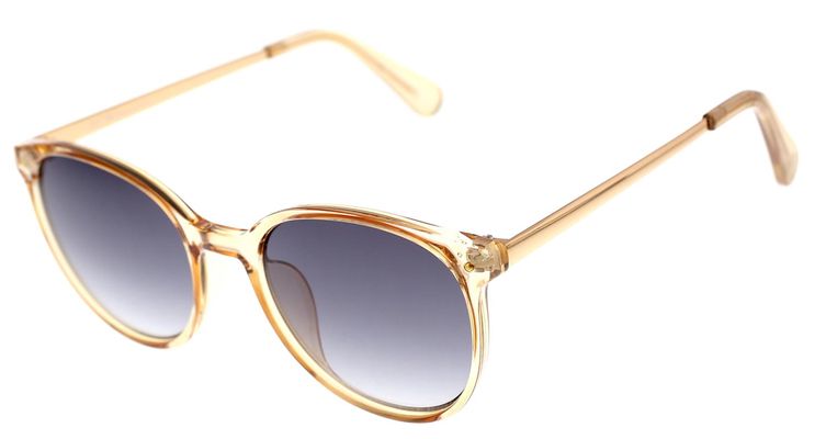 BCBGeneration Vacation Round Sunglasses in Crystal