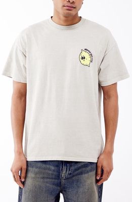 BDG Urban Outfitters Citrus Got Real Graphic T-Shirt in Sand 