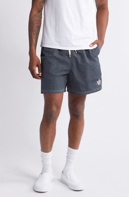 BDG Urban Outfitters Drawstring Shorts in Washed Black