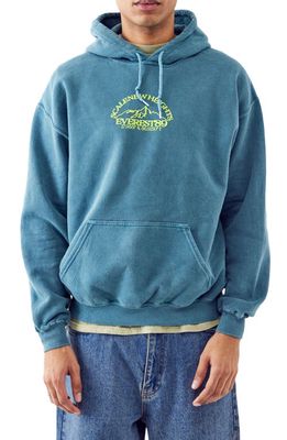 BDG Urban Outfitters Everest Hoodie in Washed Blue