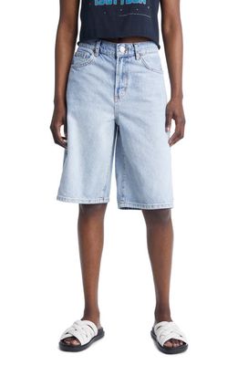 BDG Urban Outfitters Jack Longline Denim Shorts in Light Vintage