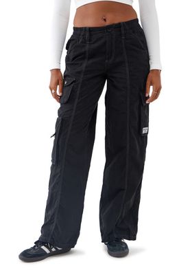 BDG Urban Outfitters New Y2K Cotton Cargo Pants in Black