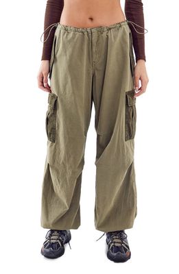 BDG Urban Outfitters Relaxed Contrast Pocket Cargo Pants in Khaki