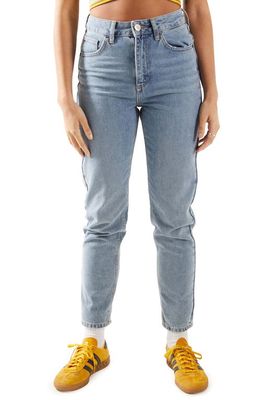 BDG Urban Outfitters Tapered Mom Jeans in Dark Denim