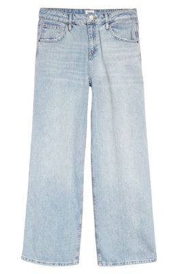 BDG Urban Outfitters Wide Leg Puddle Jeans in Light Vintage