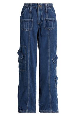 BDG Urban Outfitters Y2K Low Rise Cargo Jeans in Denim
