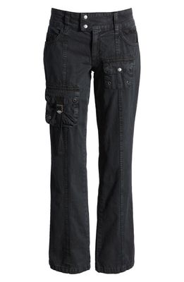 BDG Urban Outfitters Y2K Romi Bootleg Jeans in Black