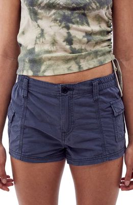 BDG Urban Outfitters Y2K Twill Cargo Shorts in Charcoal