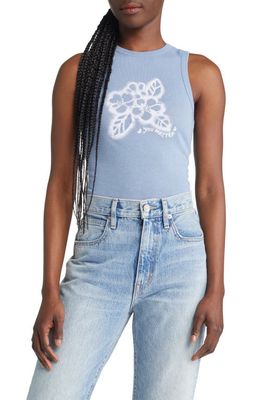BDG Urban Outfitters You Matter Cotton Graphic Tank in Blue