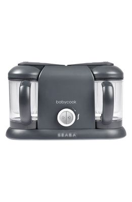 BEABA Babycook Duo Baby Food Maker & Recipe Booklet in Charcoal