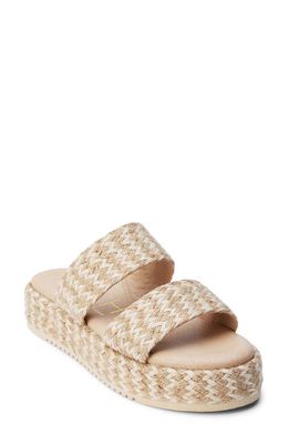 BEACH BY MATISSE Borderline Platform Sandal in Natural Multi