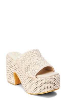 BEACH BY MATISSE Como Platform Sandal in Ivory 