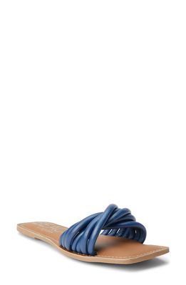BEACH BY MATISSE Gale Slide Sandal in Blue