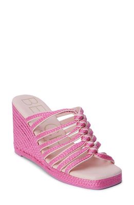 BEACH BY MATISSE Laney Wedge Sandal in Pink 