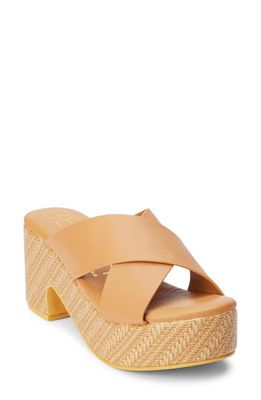 BEACH BY MATISSE Nellie Platform Sandal in Tan