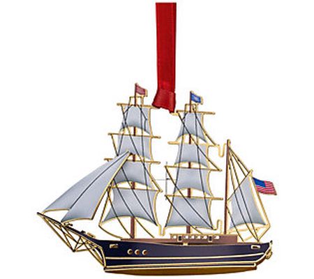 Beacon Design Tall Ship 3D Ornament