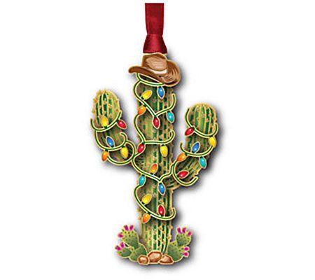 Beacon Designs Holiday Cactus Ornament