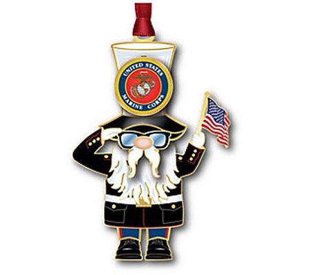 Beacon Design's US Marine Corps Gnome Ornament