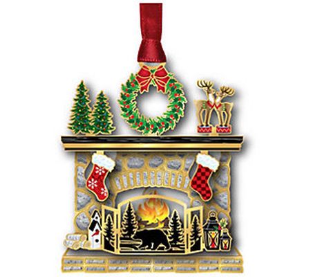 Beacon Design's Woodland Fireplace  Ornament