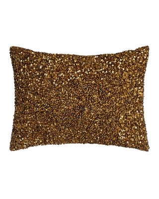 Beaded Pillow, 12" x 16"