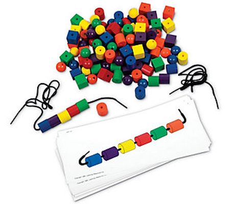 Beads & Pattern Card Set by Learning Resources