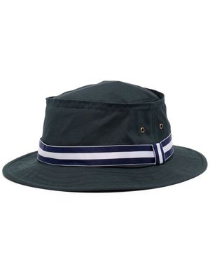 BEAMS PLUS stripe-detailing bucket hat - Green